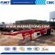 Cheap &best-selling Yellow 40FT Two-Axle Skeletal chassis Semi-Trailer