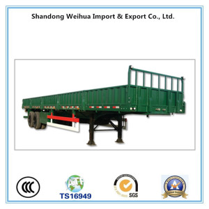 Cargo Trailer / Side Wall Truck Semi Trailer with 3 Axles From Manufacturer