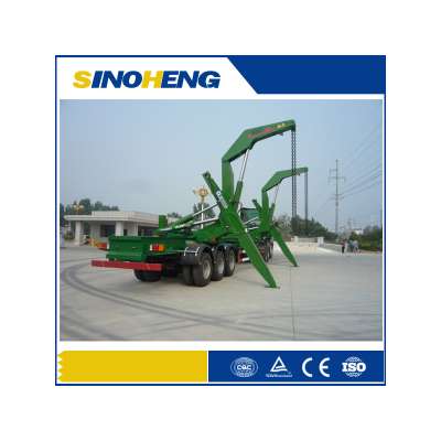 China Self Loading Container Semi Trailer