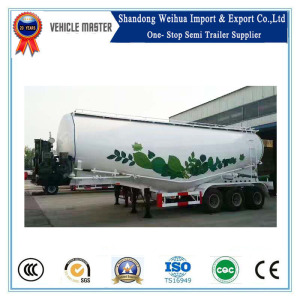 45 M3 Bulk Cement Tanker Semi Trailer with 3 Axles