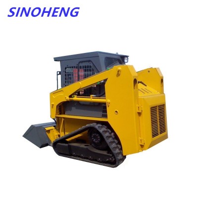 TS65 1000kg Mini Track Crawler Skid Steer Loader with good price